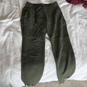 Olive Green Jogger Pants